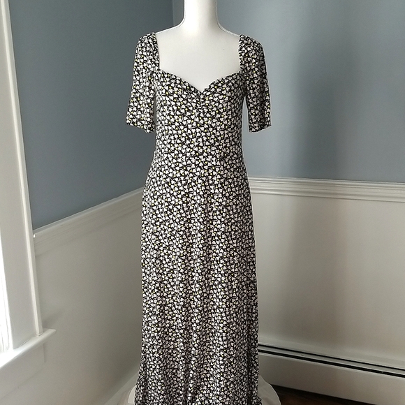 BODEN SWEETHEART JERSEY  MIDI DRESS NWT - Picture 3 of 10